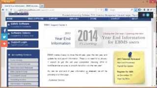 Payroll Tax Update for EBMS Tutorial [upl. by Heindrick]