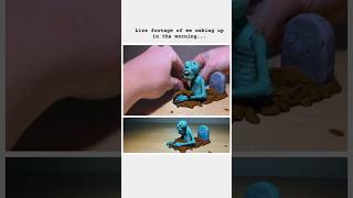 How I Brought the Dead to Life 👀 stopmotion animation behindthescene [upl. by Siddra]