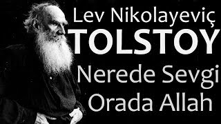 quotNerede Sevgi Orada Allahquot TOLSTOY sesli kitap Akın ALTAN [upl. by Nnyleve247]