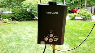 Gasland Tankless Water Heater review [upl. by Lleunamme]