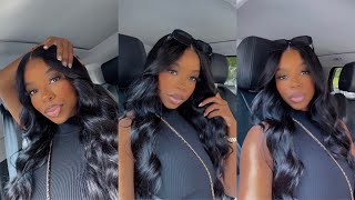 THE EASIEST WIG INSTALL😍 MUST HAVE 5X5 GLUELESS WIG BEGINNER FRIENDLY ALIPEARL HAIR [upl. by Roose]