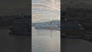 MS Mega Smeralda in Bastia corsica ferries [upl. by Alaaj]