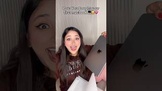 Pov Your First Macbook minivlog ytshorts shorts [upl. by Koblick398]