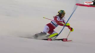 AUDI FIS Ski World Cup  Womens Slalom  Levi FIN Nov 11 2023 highlights weareskiing [upl. by Ellives287]