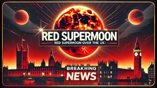 Rare Blue Supermoon Turns Red Stunning Footage Captured Across the UK 🌕🔥 Must Watch [upl. by Dominic113]