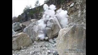 GeoBreak Rock Breaking  Boulder Breaking  Nxburst [upl. by Naltiac194]