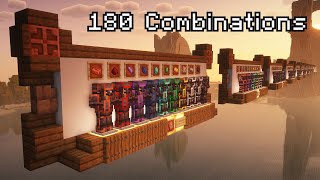 121 All Netherite Armor Trims and Where to Find Them [upl. by Reywas]