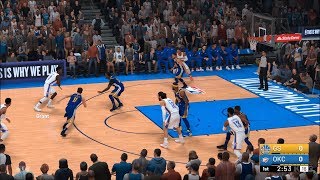 NBA 2K19  Oklahoma City Thunder vs Golden State Warriors  Gameplay PC HD 1080p60FPS [upl. by Calista83]