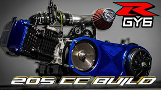 GY6 205cc Engine build [upl. by Hselin829]