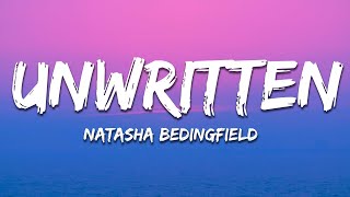 Natasha Bedingfield  Unwritten Lyrics [upl. by Jessica202]