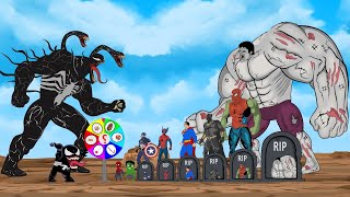 HULK amp SPIDER MAN vs GIANTS  VENOM  Returning from the Dead SECRET  FUNNY  SUPER HEROES MOVIES [upl. by Virge]