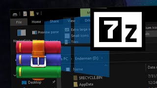 Native RAR amp 7z in Windows Explorer [upl. by Gut]