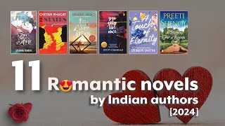 UPDATED 2024 11 best romantic love story novels by Indian authors  With Ratings [upl. by Gasper]