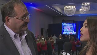 Jeff Kauffman shares excitement after Iowa polls close [upl. by Dahle]