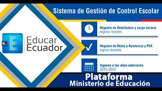 Cómo descargar Aplicativo Carmenta de Educar Ecuador [upl. by Oniratac526]