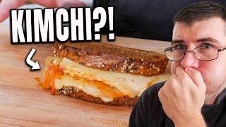 Pro Chef TRIES The Top 5 VIRAL Grilled Cheese Recipes [upl. by Ahsi]