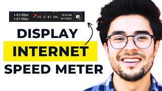 How to Display Internet Speed Meter on Windows 112024 Updated [upl. by Eglantine]