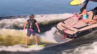 Wakesurfing 101 Using the Wake [upl. by Finbur]