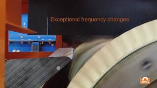 Eriez Ultra HighFrequency Eddy Current Separator Slow Motion Demo [upl. by Ebner]