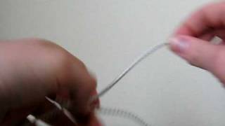 Tying a regulator necklace [upl. by Alicsirp]