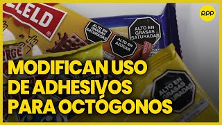 Octógonos en alimentos Se modifica el uso de adhesivos para alimentos importados y Mypes [upl. by Gran]