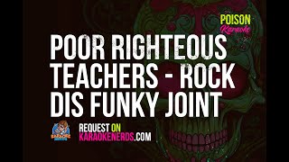 Poor Righteous Teachers  Rock Dis Funky Joint Karaoke version [upl. by Laurianne]