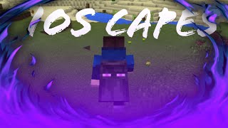 HOW TO GET CUSTOM CAPES WITH YOUR SKIN ON iOS ON MCPE [upl. by Ari528]