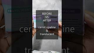 Polymer Clay CERNIT TRANSLUCENT vs CERNIT OPALINE cernit polymerclay thaliaclay diyclay [upl. by Isnam]