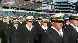 2018 Navy quotMarch Onquot at the ArmyNavy Game by SALRADIO [upl. by Borchert53]