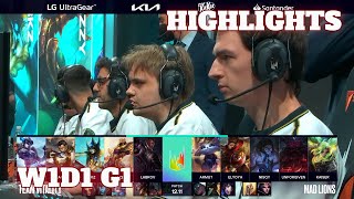 VIT vs MAD  Highlights  Week 1 Day 1 S12 LEC Summer 2022  Vitality vs Mad Lions W1D1 [upl. by Adnertal983]