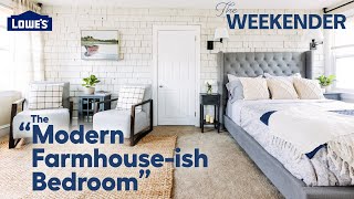 The Weekender “The Modern Farmhouseish Bedroom” Season 5 Episode 6 [upl. by Alphonsa244]