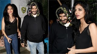 Harshvardhan Kapoor spotted post dinner date with Malavika Mohanan [upl. by Ardeid]