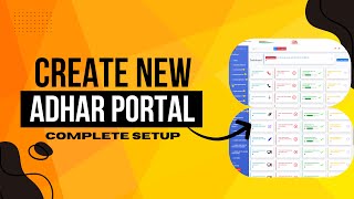 CREATE ADHAR UCL PORTAL  ADHAR PORTAL KAISE BANATE HAI  UCL PORTAL SOURCE CODE [upl. by Paymar946]