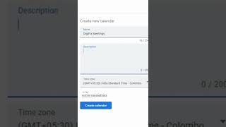 How to create A new calendar in Google Calendar Google Calendar simple tutorial series [upl. by Yrogreg504]