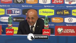 Spalletti quotFischi a Donnarumma Siamo privilegiati bisogna stare zitti Non siam bimbi viziatiquot [upl. by Anawik922]