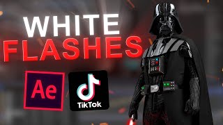 HOW TO White Flash Transition  After Effects Tutorial [upl. by Acilegna]