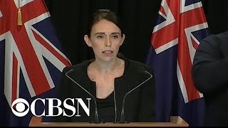 New Zealand prime minister quotOur gun laws will changequot [upl. by Gravante]