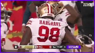 Isiah Pacheco with a fumble and the 49ers recover [upl. by Orvie312]