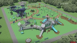 Most Buffalo Effort for a new playground in Ellicottville [upl. by Asilenna]