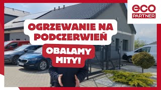 Ogrzewanie podczerwienią  obalamy mity ogrzewanie podczerwień panel dom mieszkanie [upl. by Adnilav]