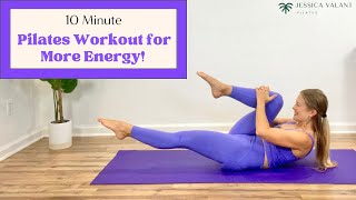 10 Minute Pilates Workout for More Energy [upl. by Annoeik]