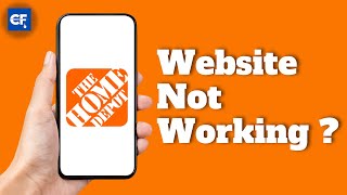 How to Fix Home Depot Website Not Working [upl. by Noterb]