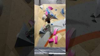 I loved the movement on this boulder indoorclimbing climbing [upl. by Ennovad164]