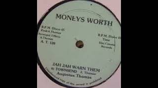 JAH JAH WARN THEM Dub  Augustus Thomas [upl. by Shlomo]