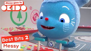 MESSYS BEST BITS 2 🤩 Compilation 🎥 Messy Goes To OKIDO  Cartoons For Kids [upl. by Stormy]