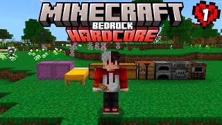 Hice un HARDCORE TRYHARD en MINECRAFT BEDROCK 121 [upl. by Gian]