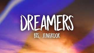 BTS Jungkook  Dreamers Lyrics FIFA World Cup 2022 Song [upl. by Akaenahs]