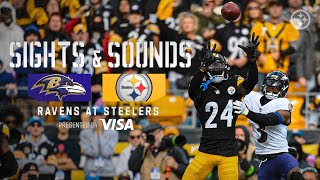 Micd Up Sights amp Sounds Week 5 vs Ravens  Pittsburgh Steelers [upl. by Lednahc]