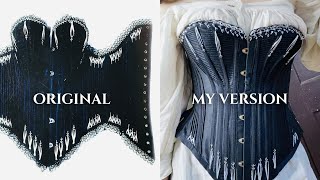 Here’s How I Recreated a Real Victorian Corset  1890’s CorsetMaking  Historical Sewing [upl. by Vanthe]