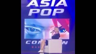 Claire Holt  AsiaPOP Comicon August 27 2016 [upl. by Notyap]